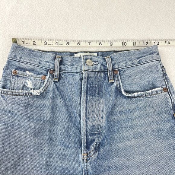 AGOLDE 90's Pinch Waist Jeans in Rule - Size 25 - Picture 7 of 9